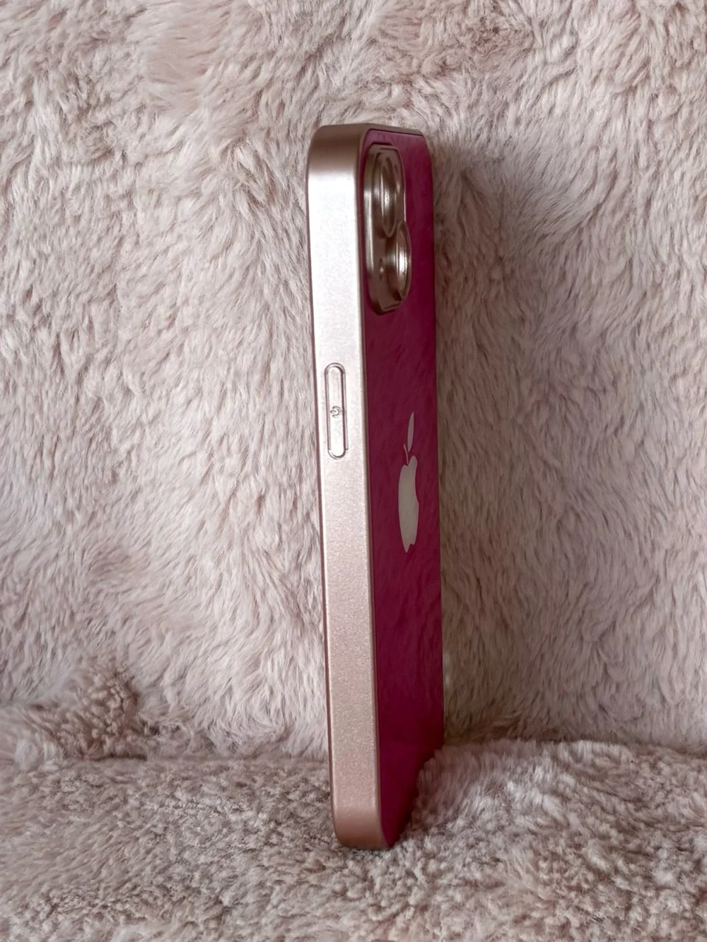 iPhone 15 Apple iPhone Case - Hot Pink Glossy Protective Cover